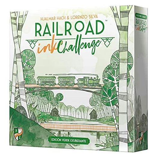 Horrible Guild Railroad Ink Challenge: Lush Green Edition
