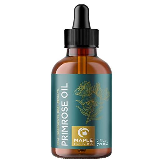 Pure Evening Primrose Oil for Skin - Cold Pressed Natural Face Moisturizer and Nourishing Hair Oil - Use in DIY Skin Care for Dry Flaky Skin Hydration and as a Carrier Oil for Essential Oils Mixing