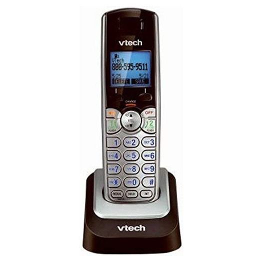 VTech DS6101 Accessory Cordless Handset, Silver/Black | Requires a DS6151 Series Phone System to Operate