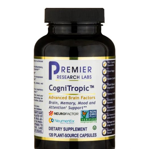Premier Research Labs CogniTropic - 120 Plant-Source Capsules
