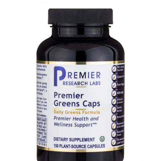 Premier Research Labs Premier Greens Caps - 150 Plant-Source Capsules