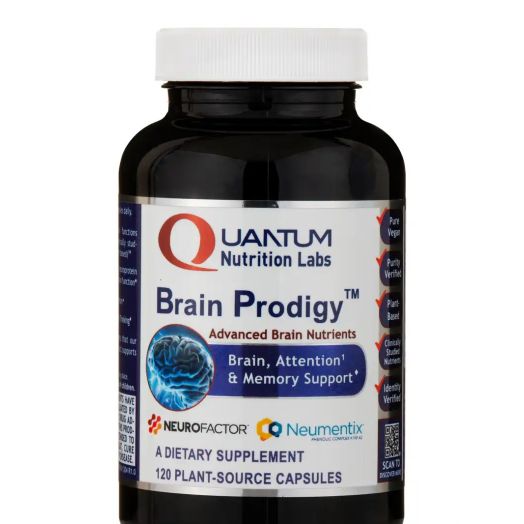 Quantum Nutrition Labs Brain Prodigy - 120 Plant-Source Capsules