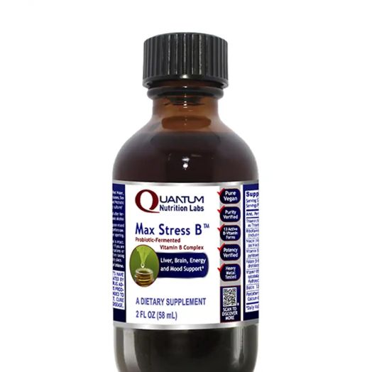 Quantum Nutrition Labs Qultured Max Stress B - 2 fl. oz (54 ml)