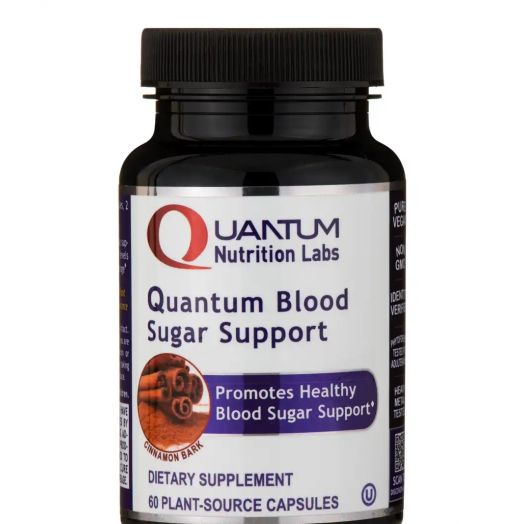 Quantum Nutrition Labs Quantum Blood Sugar Support - 60 Plant-Source Capsules