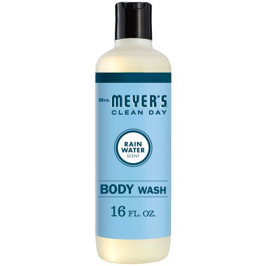 Mrs. Meyer's Clean Day Body Wash, Rain Water Scent, 16 Ounce Bottle