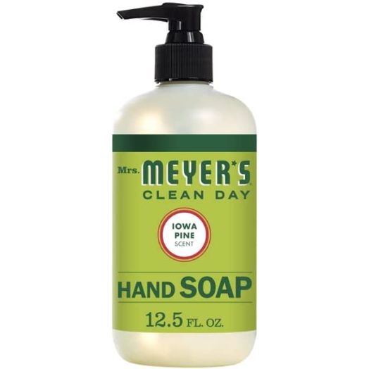 Mrs. Meyer's Hand Soap, Made with Essential Oils, Biodegradable Formula, Limited Edition Iowa Pine, 12.5 fl. oz