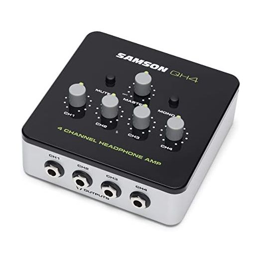 Samson QH4 4-Channel Studio Headphone Amplifier