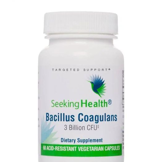 Seeking Health Bacillus Coagulans 3 Billion CFU - 60 Acid-Resistant Vegetable Capsules