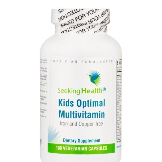 Seeking Health Kids Optimal Multivitamin, Iron and Copper Free - 180 Vegetarian Capsules