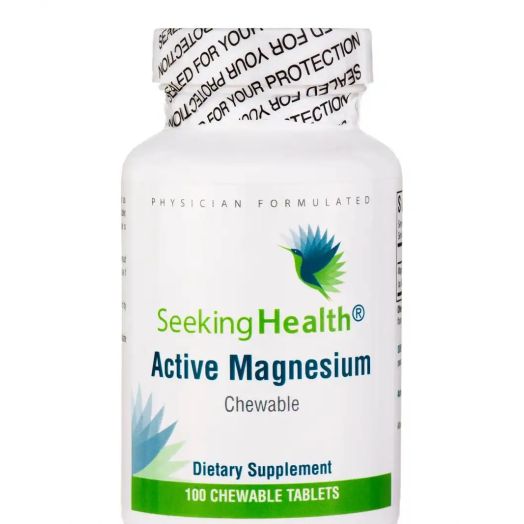 Seeking Health Active Magnesium - 100 Chewable Tablets