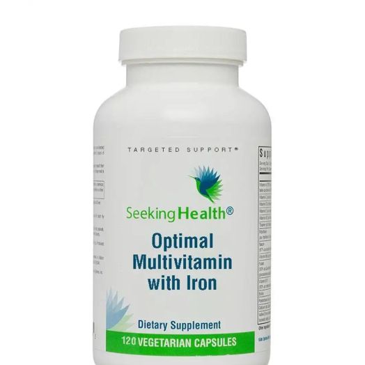 Seeking Health Optimal Multivitamin with Iron - 120 Vegetarian Capsules