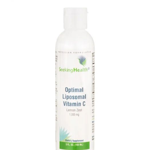 Seeking Health Optimal Liposomal Vitamin C, Lemon Zest 1000 mg - 5 fl. oz (150 ml)