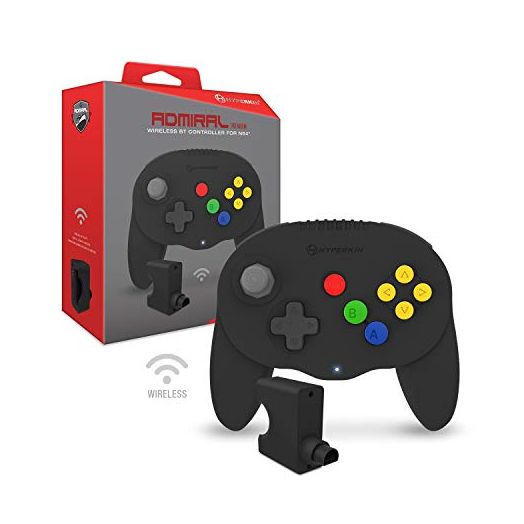Hyperkin "Admiral" Premium BT Controller for N64 (Black) - Nintendo 64