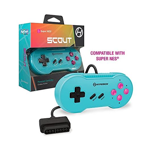 Hyperkin "Scout" Premium Controller for Super NES (Hyper Beach) Funtoon Collector's Edition - Super NES