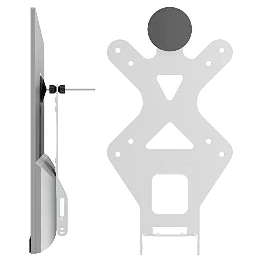 HumanCentric VESA Mount Adapter for HP Monitors 22er, 22es, 22f, 23er, 23es, 23f, 24ea, 24ec, 24er, 24es, 24f, 24fw, 25er, 25es, 25f, 27er, 27ea, 27es, 27f, 27fw, 27ec, VESA Adapter Bracket (White)