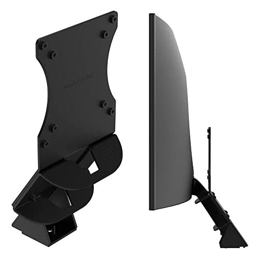 HumanCentric VESA Mount Adapter for Samsung Curved Monitors 32 inch CF397 and Samsung 24 inch CRG5, VESA Adapter Bracket Mounts Monitor to VESA Stand, Arm, or Desk Mount with 75x75 or 100x100 mm