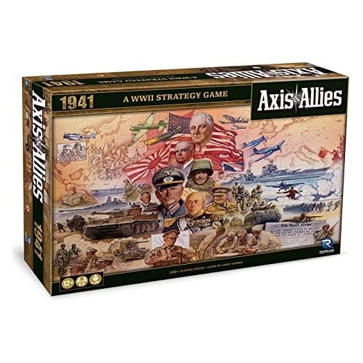 Renegade Game Studios Axis & Allies: 1941, A WWII Strategy Board Game, Epic War Game Set