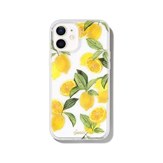 Sonix Lemon Zest Case for iPhone 12/12Pro [10ft Drop Tested] Women's Protective Cute Clear Cover for Apple iPhone 12, iPhone 12 Pro, (297-0184-0011)
