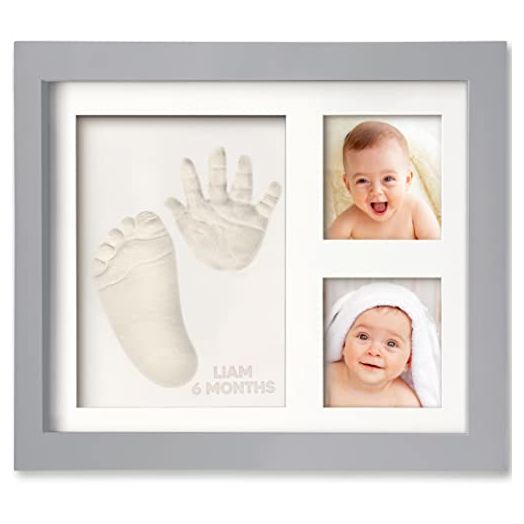 Baby Hand and Footprint Kit - Baby Footprint Kit - Baby Keepsake - Baby Shower Gifts for Mom - Baby Picture Frame for Baby Registry Boys,Girls