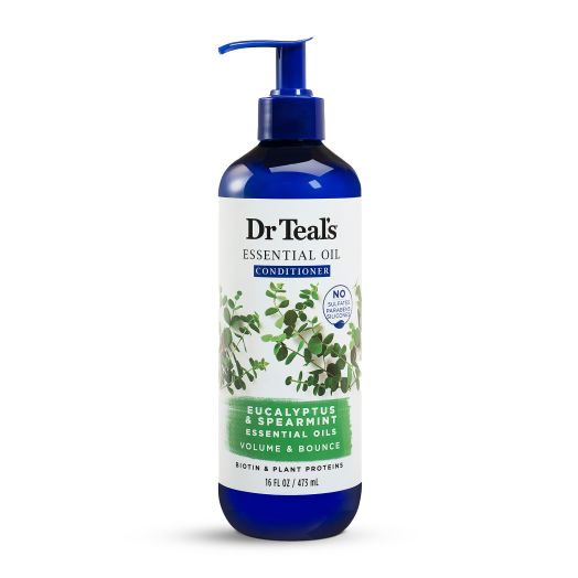 Dr Teal's Essential Oil Volumizing Daily Conditioner with Eucalyptus & Spearmint, 16 fl oz