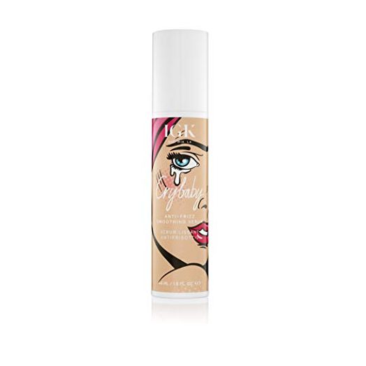 IGK CRYBABY Anti-Frizz Smoothing Serum, 1.5 Fl Oz