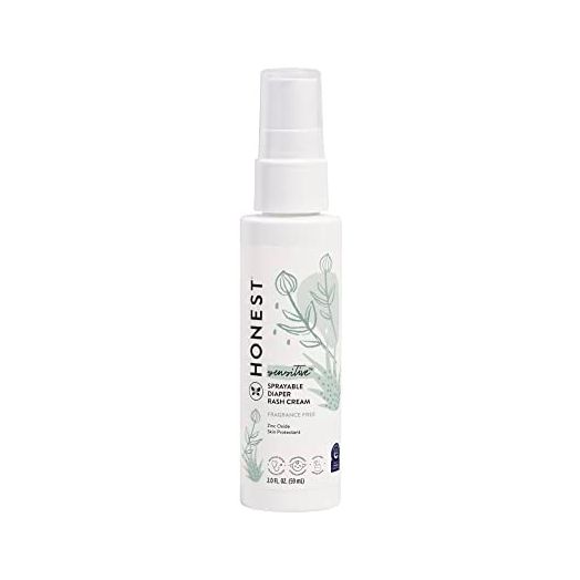 The Honest Company Sprayable Diaper Rash Cream, 2 Fl. Oz.