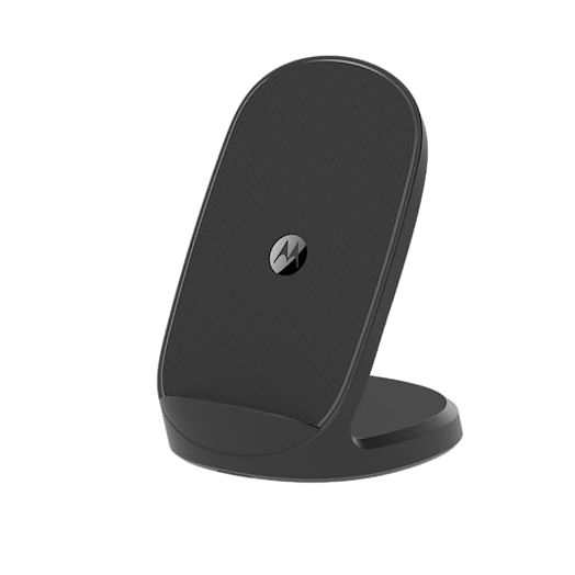 Motorola TurboPower 15W Qi Wireless Stand for fast charging Moto G Power 5G (2024) G Stylus 5G (2024), Motorola Edge 2022/2023, Edge+ (Plus) 2023/2022/2020, Razr+ (Plus) 2023, Razr 2023, ThinkPhone