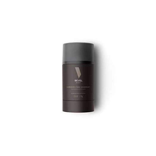 Bevel Deodorant for Men with Coconut Oil and Shea Butter, Aluminum Free, No Streaks, 48 Hour Protection, 2.5 Oz
