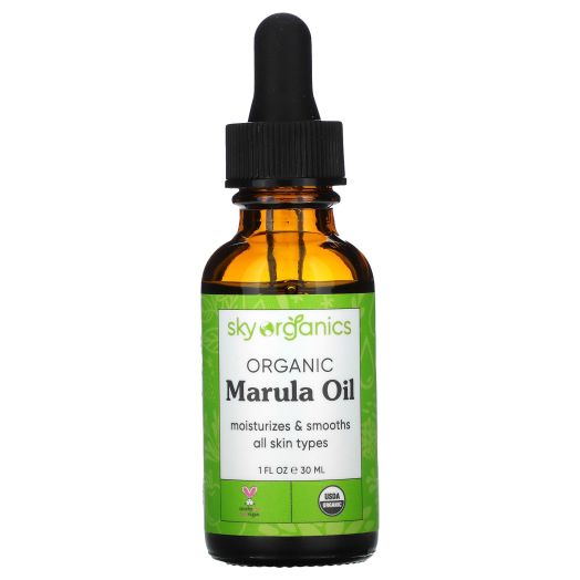 Sky Organics Organic Marula Oil for Face to to Replenish, Balance & Boost Glow, 1 fl. Oz