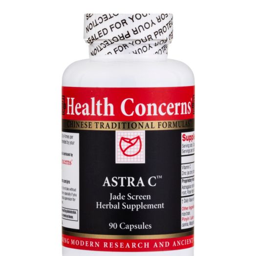 Health Concerns Astra C (Jade Screen Herbal Supplement) - 90 Capsules