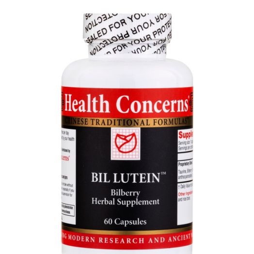 Health Concerns Bil Lutein (Bilberry Herbal Supplement) - 60 Capsules