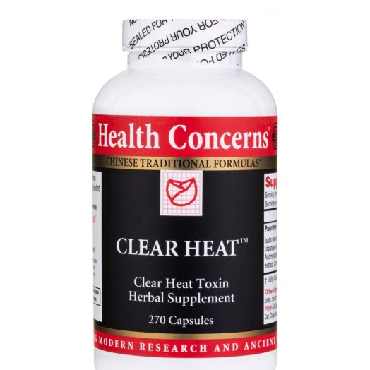 Health Concerns Clear Heat (Clear Heat Toxin Herbal Supplement) - 270 Capsules