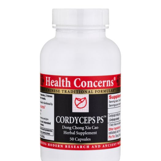 Health Concerns Cordyceps PS (Dong Chong Xia Cao Herbal Supplement) - 50 Capsules