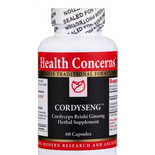 Health Concerns CordySeng (Cordyceps Reishi Ginseng Herbal Supplement) - 60 Capsules