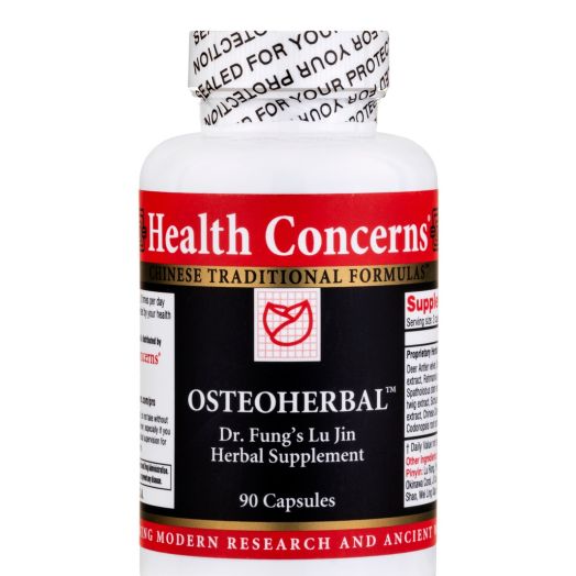 Health Concerns OsteoHerbal (Dr. Fung's Lu Jin Herbal Supplement) - 90 Capsules