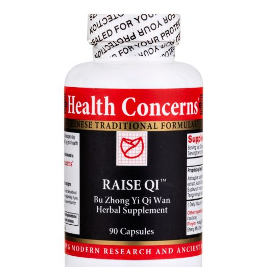Health Concerns Raise Qi (Bu Zhong Yi Qi Wan Herbal Supplement) - 90 Capsules