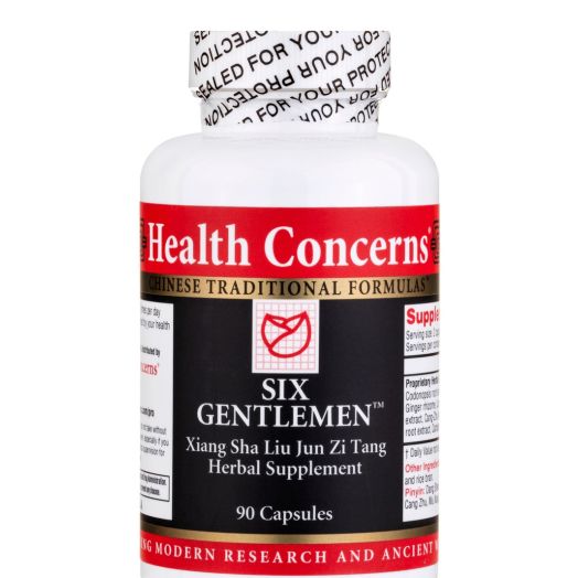 Health Concerns Six Gentlemen (Xiang Sha Liu Jun Zi Tang Herbal Supplement) - 90 Capsules