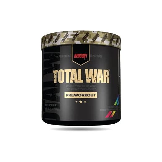 Redcon1 Total War Pre Workout, 30 Servings, 350mg Caffeine