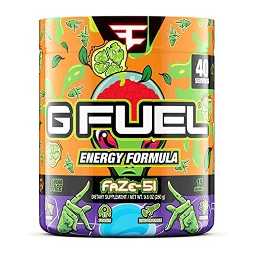 G Fuel FaZe-51 Elite Energy Powder, 9.8 oz (40 Servings)