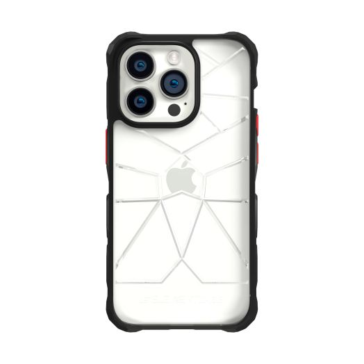 Element Case Special Ops for iPhone 14 Pro Max (6.7") - Aggressively Rugged, Lightweight, and Mil-Spec Drop Tested - Clear/Black - (EMT-322-262FT-02)