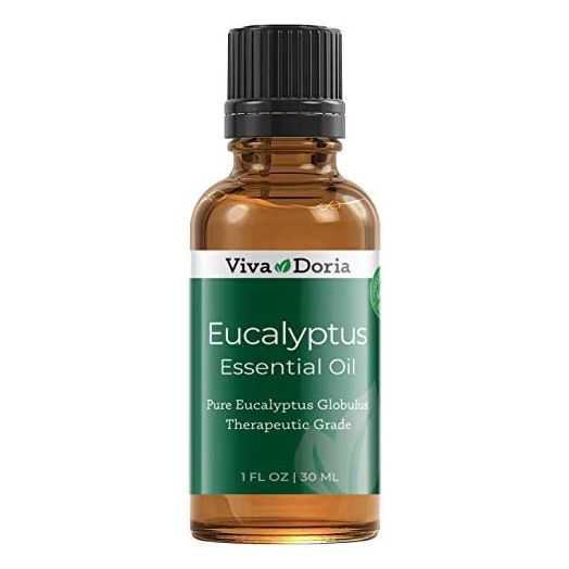 Viva Doria 100% Pure Eucalyptus Globulus Essential Oil, Undiluted, Food Grade, 1 Fl Oz (30 mL)