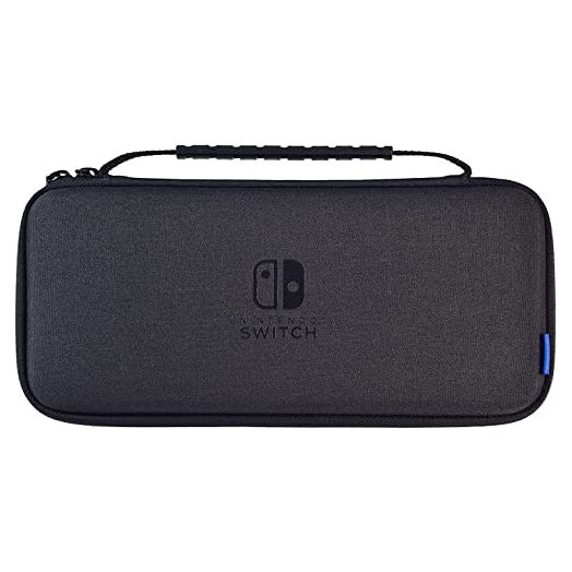 HORI Nintendo Switch Slim Tough Pouch (Black) for Nintendo Switch and Nintendo Switch OLED Model - Officially Licensed by Nintendo - Nintendo Switch;
