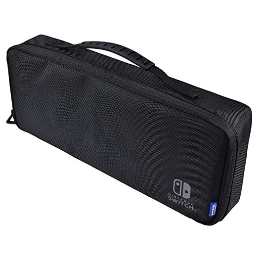 HORI Cargo Pouch - AC Adapter and Split Pad Pro Compatible Travel Case (OLED Model) & Nintendo Switch Lite - Officially Licensed - Nintendo Switch