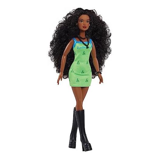 The First All-Latina Line of Fashion Dolls, Latinistas 11.5-inch Liv Latina Fashion Doll and Accessories, Kids Toys for Ages 3 Up, Designed and Developed by Purpose Toys LATIN