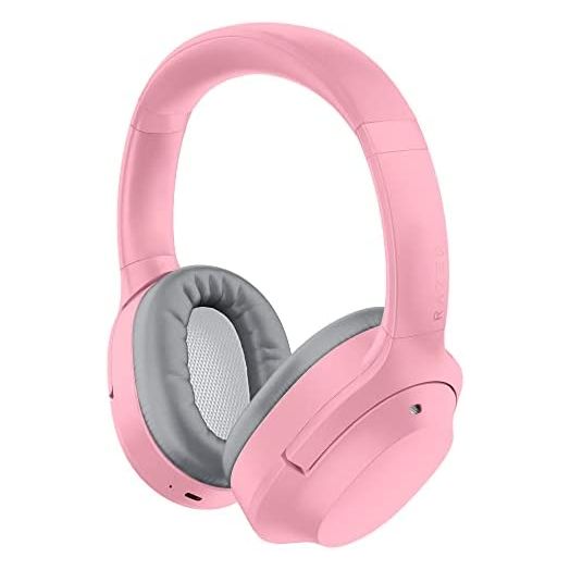 Razer Opus X Wireless Low Latency Headset: Active Noise Cancellation (ANC) - Bluetooth 5.0-60ms Low Latency - Customed-Tuned 40mm Drivers - Built-in Microphones - Quartz