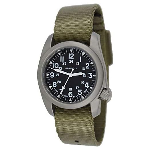 Bertucci A-2S Vintage Wrist Watch | Comfort Webb Band