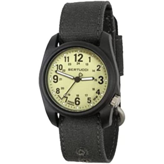 Bertucci DX3 Canvas Watch | Saguaro/Black