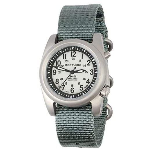 Bertucci A-2SEL Super Illuminated Watch | Ghost Gray EL/Vintage Drab