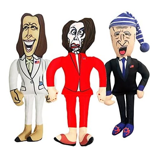 Republican Dogs Official Starter Pack Includes Joe Biden Kamala Harris & Nancy Pelosi Chew Toys