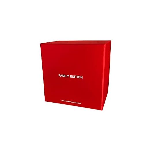 We’re Not Really Strangers Family Edition Family Friendly Card Game With Conversation Starters For Teens and Adults